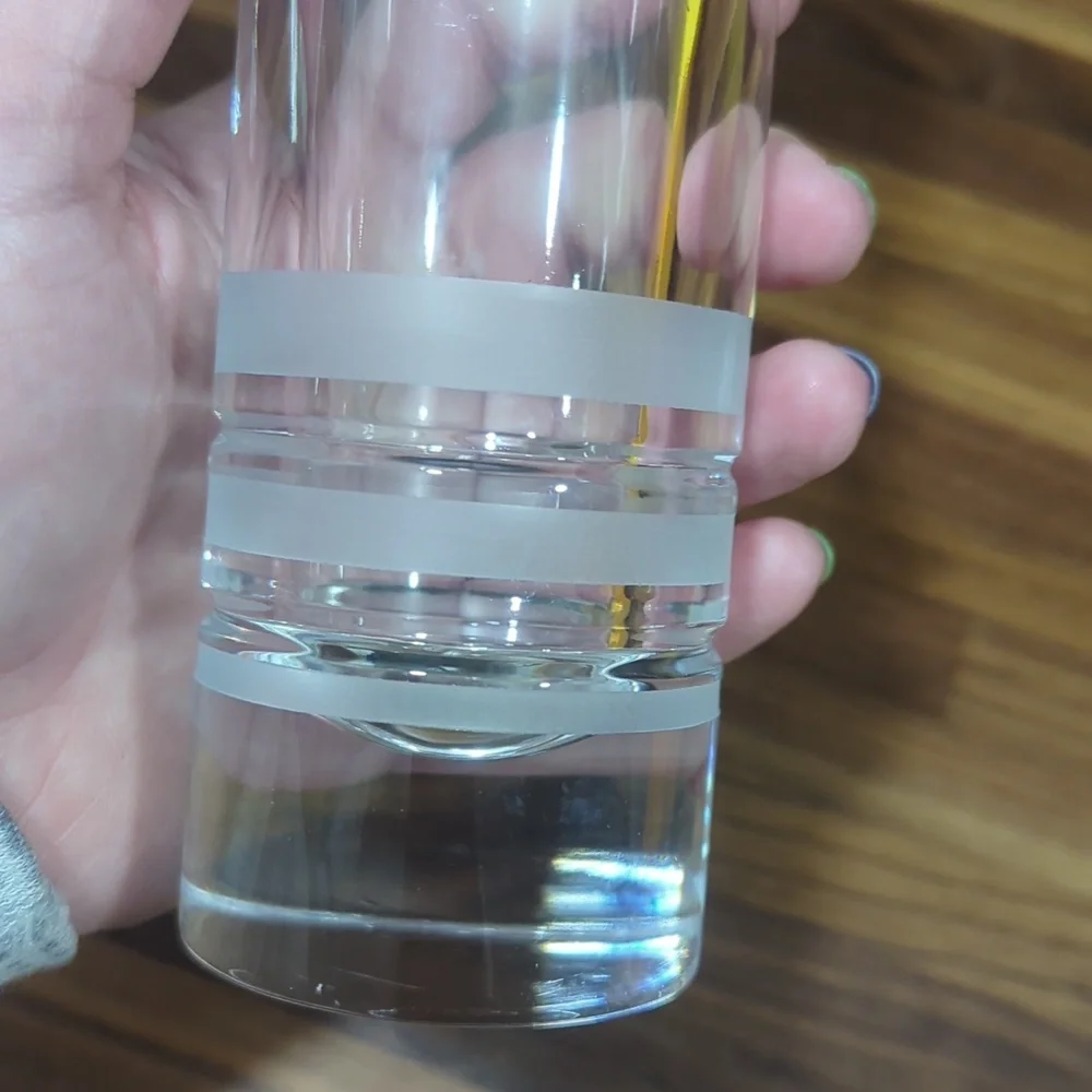 Kate Spade New York Lenox Clear Glass Banded Vase